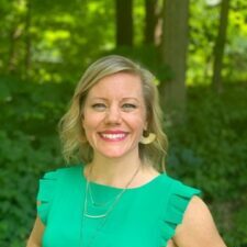 Meghan Schmelzer, Centering infants, toddlers, preschoolers and their caregivers' in understanding social context and systems at a national level